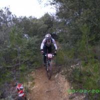 Trophé oxcitane vtt à uchaud en 2008