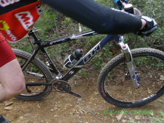 Trophé oxcitane vtt à uchaud en 2008