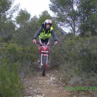 Trophé oxcitane vtt à uchaud en 2008
