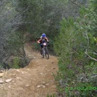 Trophé oxcitane vtt à uchaud en 2008