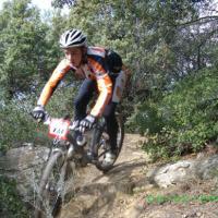 Trophé oxcitane vtt à uchaud en 2008