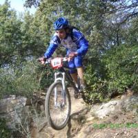 Trophé oxcitane vtt à uchaud en 2008