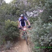 Trophé oxcitane vtt à uchaud en 2008
