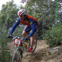 Trophé oxcitane vtt à uchaud en 2008