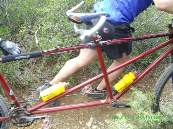 Trophé oxcitane vtt à uchaud en 2008